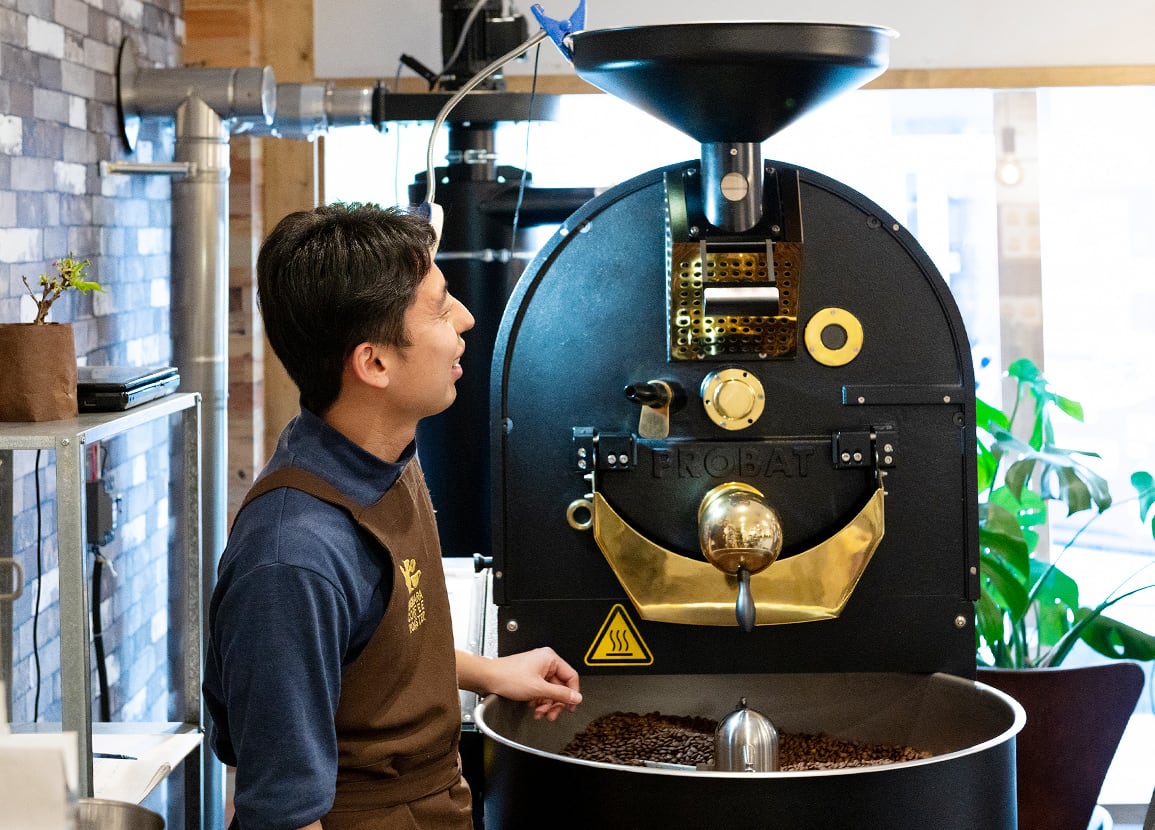 スギハラコーヒーロースターの店内イメージ写真